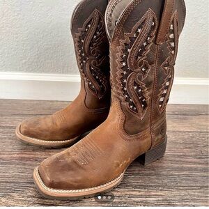 Ariat Tan Western Boots